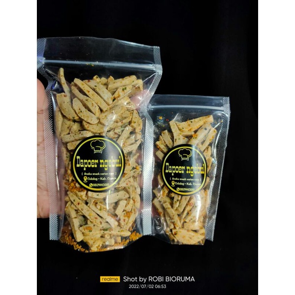 

150 Gram Basreng Stick Kataji/Bakso Ikan/Baso Goreng Pedas Daun Jeruk