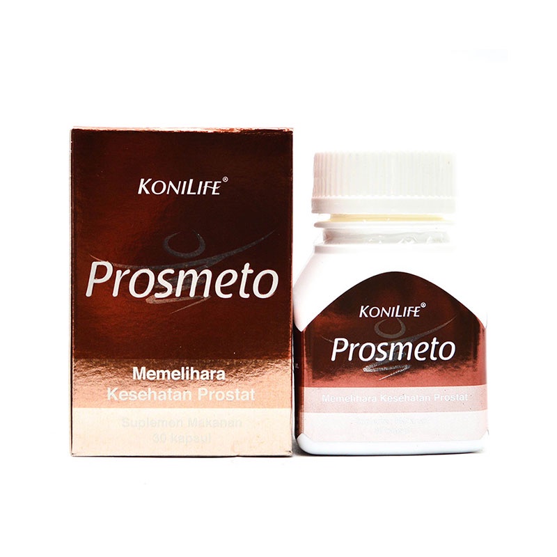 KONILIFE PROSMETO -UNTUK MEMELIHARA KESEHATAN PROSTAT ISI 30 KAPSUL
