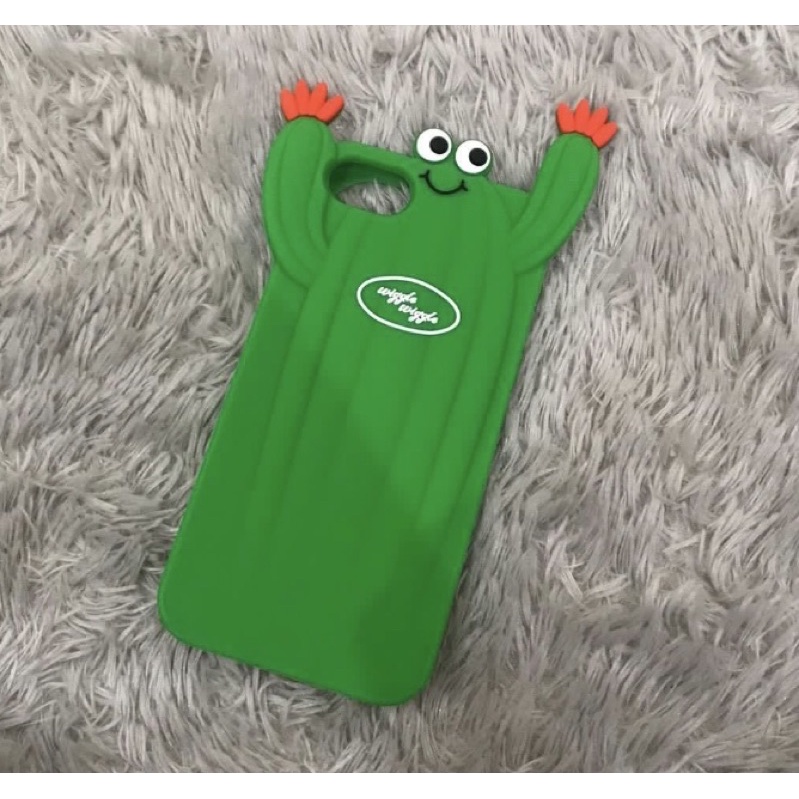 Case Iphone 7/8/SE Wiggle wiggle cactus gren