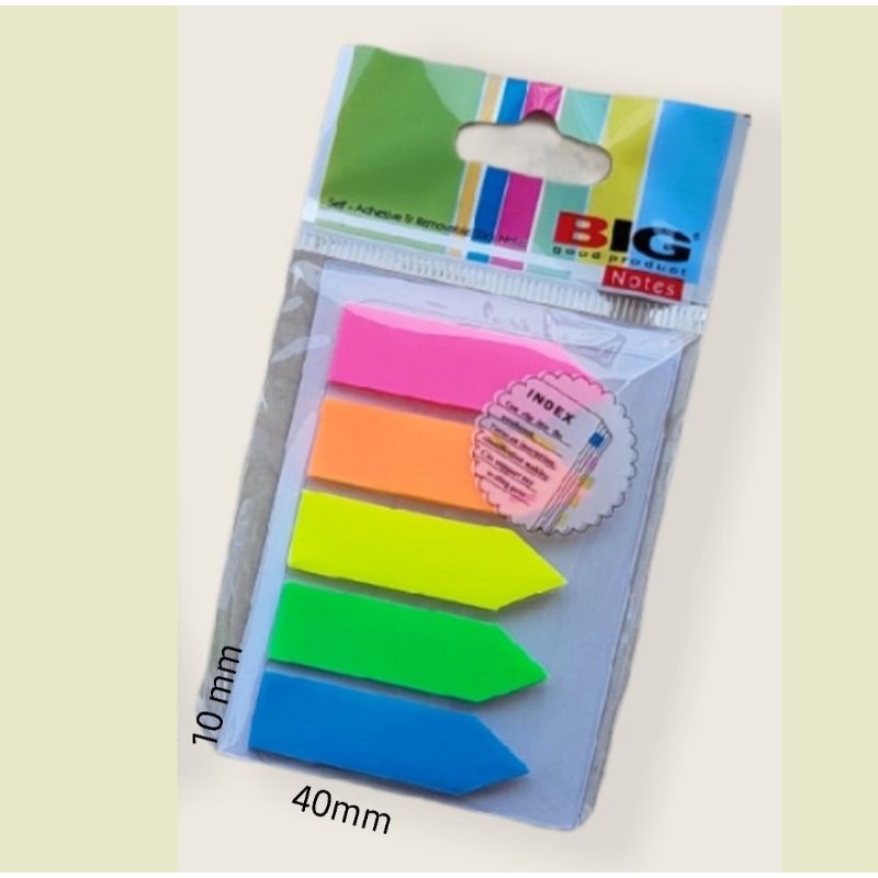 Pos it Stiky Note Memo Panah Sign here-1