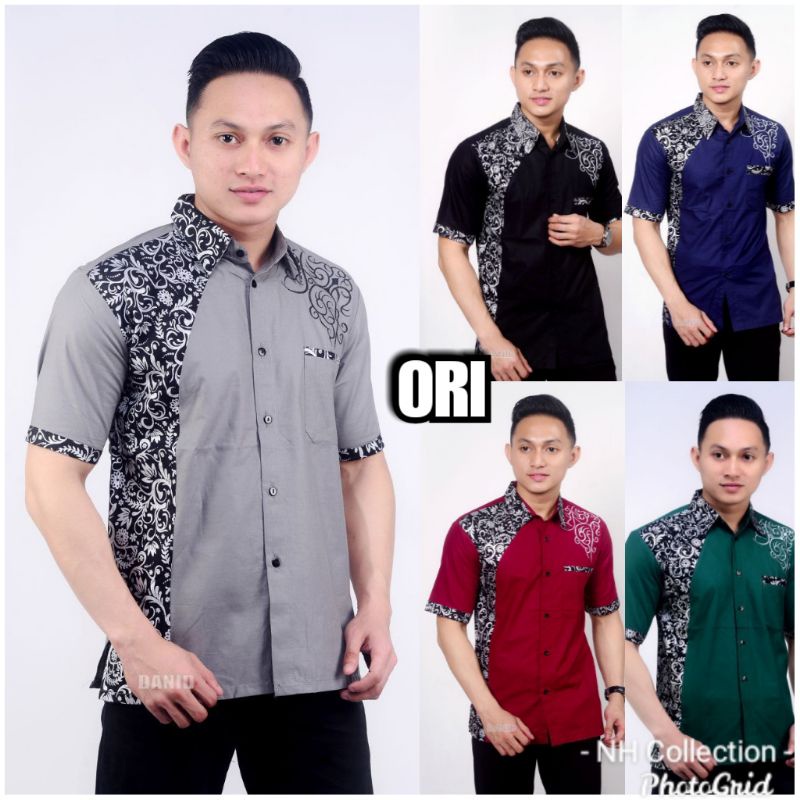 ORI Koko Katun halus Motif Prada Printing Bordir