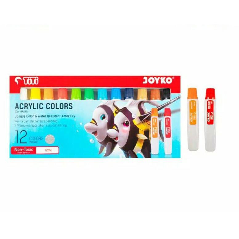 

xS2Code Cat Acrylic Titi Joyko 12 Warna 12ml(B6T4) (rekomended)