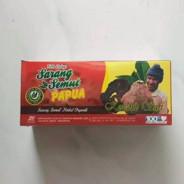 Teh Celup Sarang semut Papua / Sarmut papua Asli Original ( kencono sari )