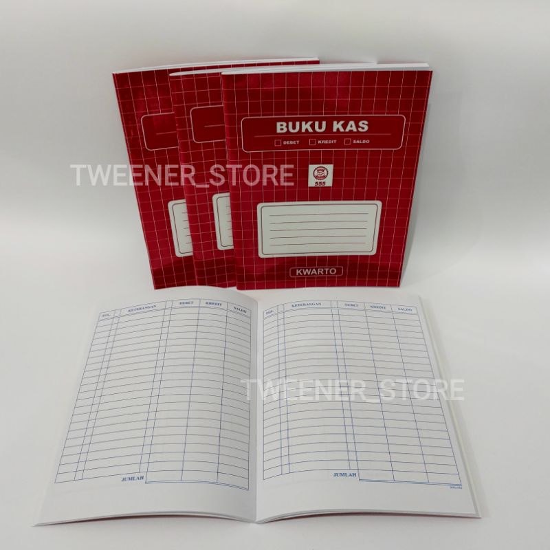 

555 Buku Kwarto Kas | Soft Cover