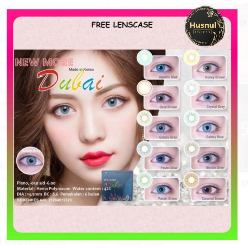 [ MORE DUBAI ] SOFTLENS NEW MORE DUBAI NORMAL 14.5MM BY MORE DUBAI