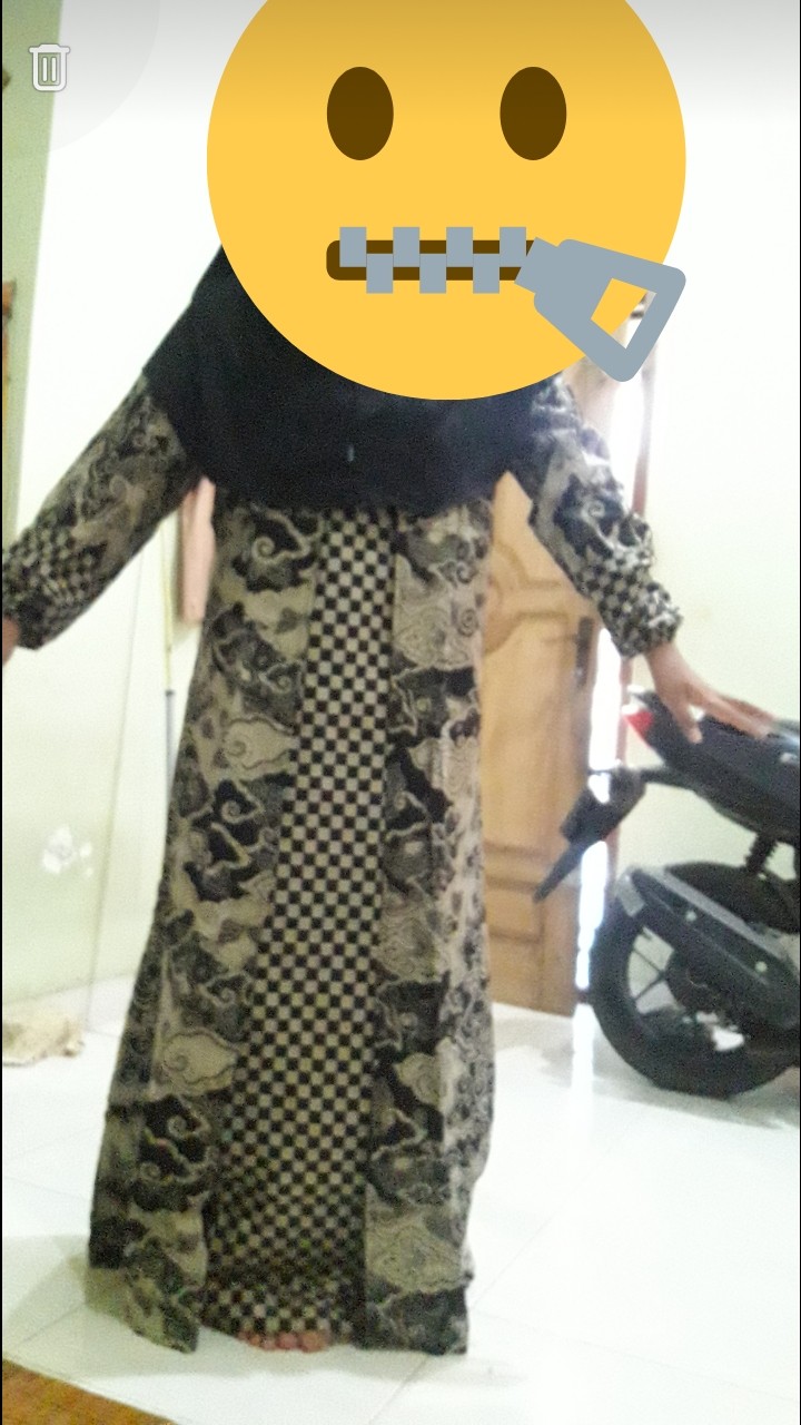 Gamis Batik Bolero