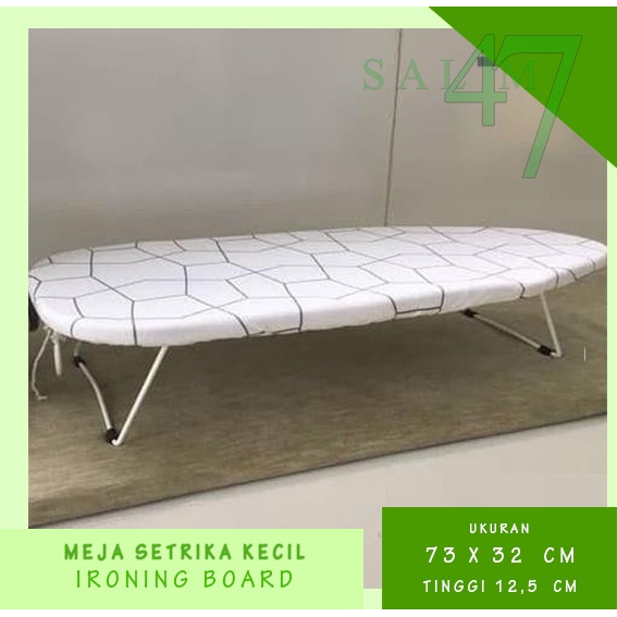 Meja setrika kecil / meja setrika mini hemat ruangJALL / Meja setrika duduk