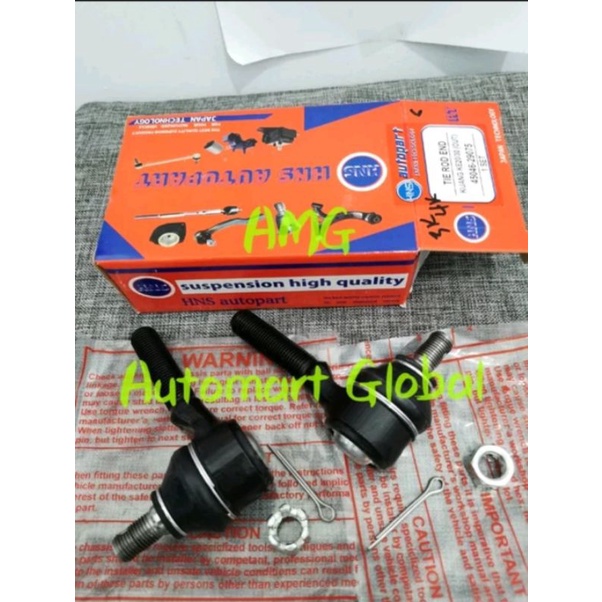 tie rod end 4k 5k set 2pc pendek