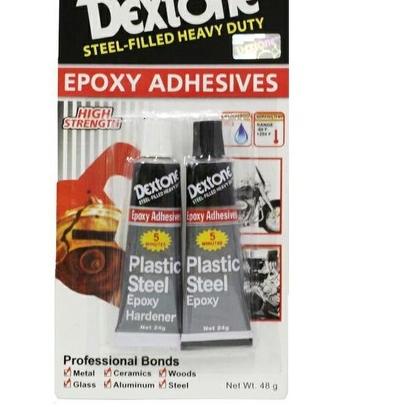 

New - LEM EPOXY / LEM CAMPUR / BESI / SERBAGUNA DEXTONE 5 MENIT Lem Besi Dextone 48g/ 48 gram ..