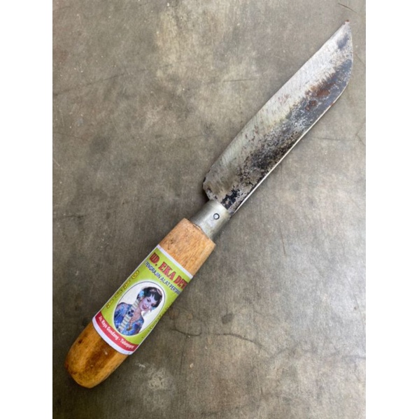 pisau baja asli merk ud. eka dewi