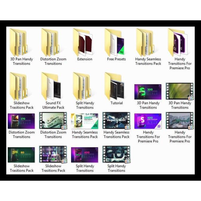 Special Template Handy Seamless Transitions Adobe After Effects Premiere Pro Shopee Indonesia
