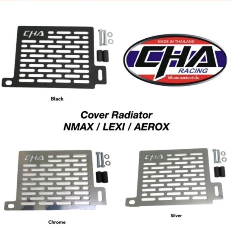 TUTUP COVER RADIATOR FULL CENSI NMAX OLD NEW/AEROX OLD/NEW/LEXY PNP INPORT CHA