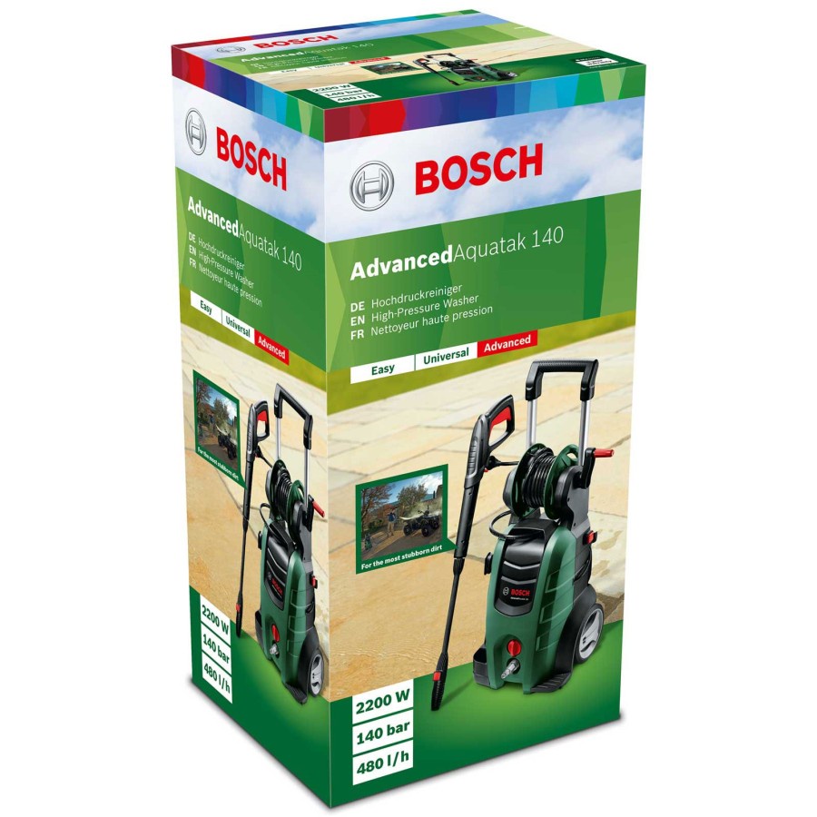 BOSCH Advance Aquatak 140 / Mesin Cuci Kendaraan 140 Bar 2100Watt