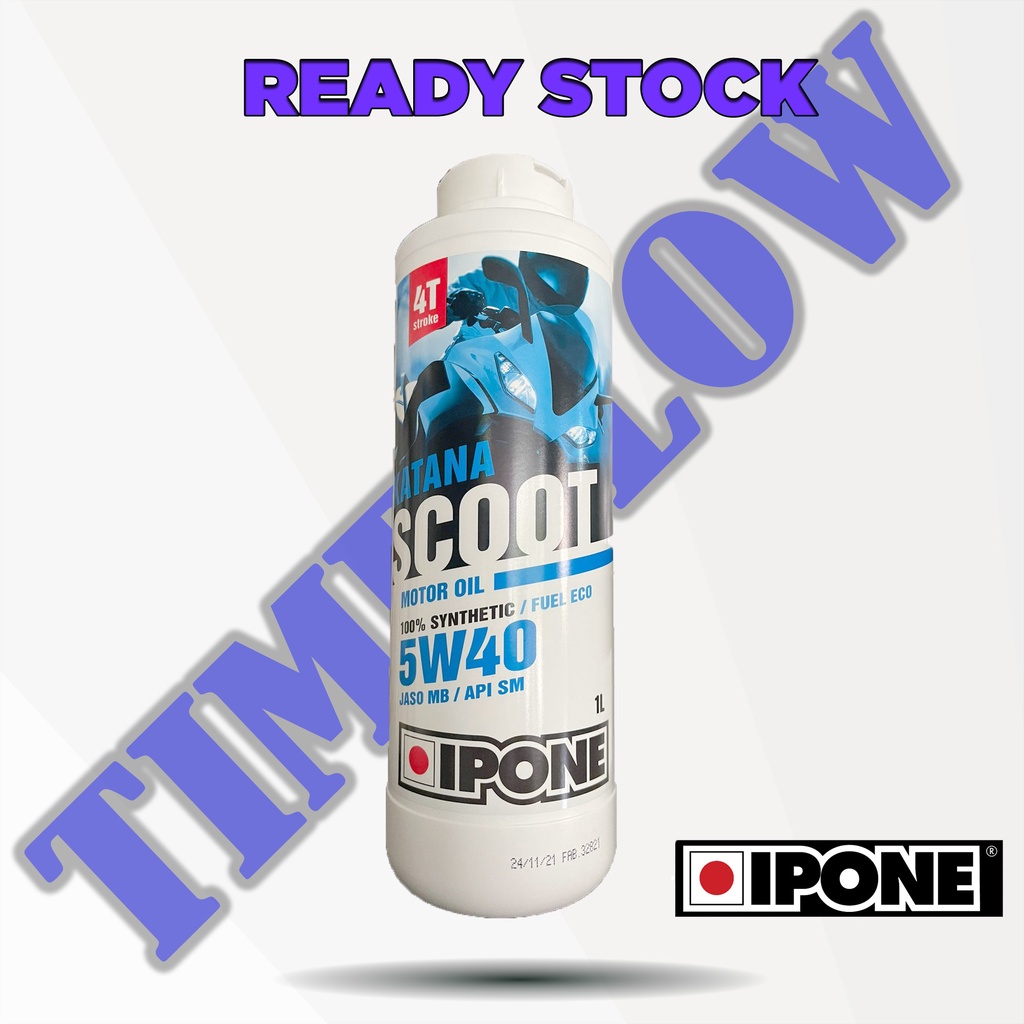OLI MESIN MOTOR SCOOTER MATIC // IPONE KATANA SCOOT 5W-40