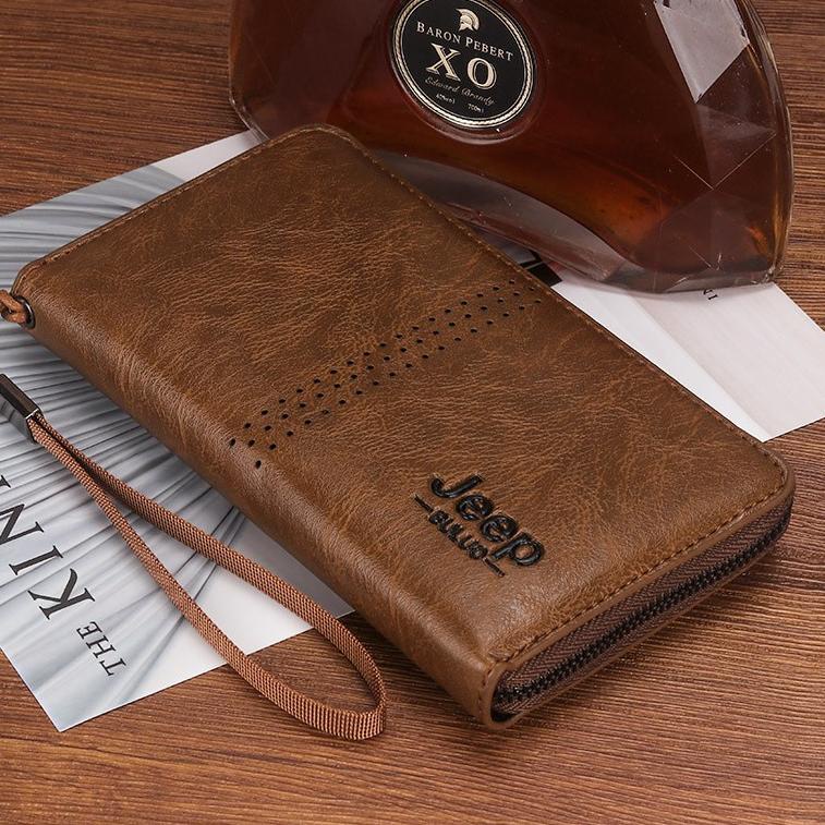 Viral 
EnI Dompet Dompet Import Asli Original Cokelat High Quality Z6A5 Elegan Lipat Wallet Pendek P