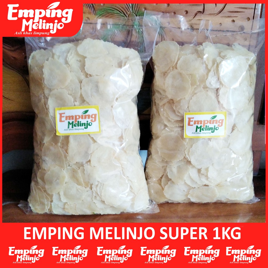 

EMPING MELINJO MENTAH SUPER (1KG) ASLI LIMPUNG BATANG