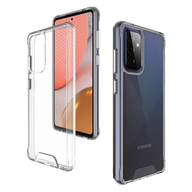 SAMSUNG A33 5G / A53 5G / A73 5G COVER ACRYLIC SILICON BENING HYBRID CLEAR CASE - A33 5G