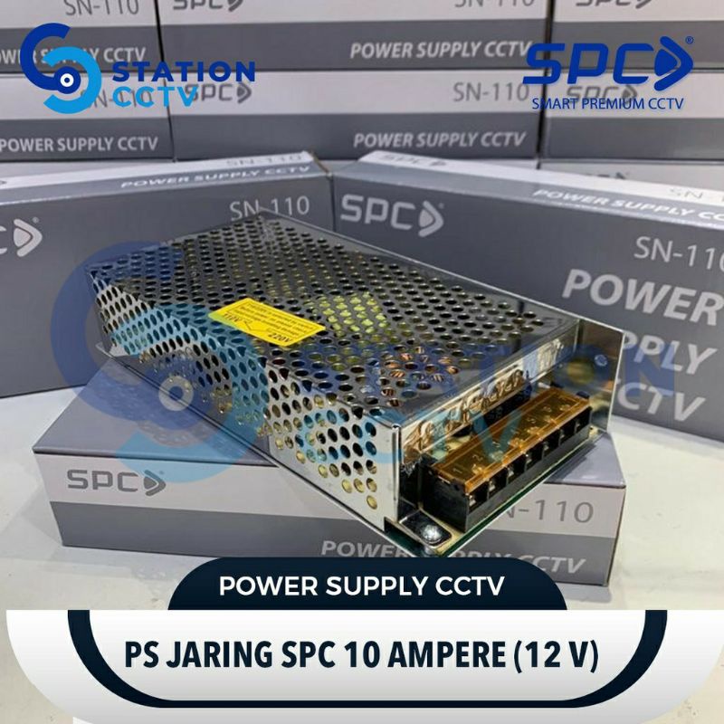 POWER SUPPLY 12V 10A SPC