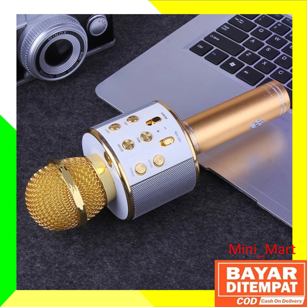 Mic Bloetooth blutut wifi mix mik wirelees Karaoke
