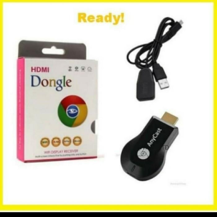 Wireless To Alat Hp Ke Tv -Dongle Anycast M4 Plus Hdmi Usb Wifi Ori