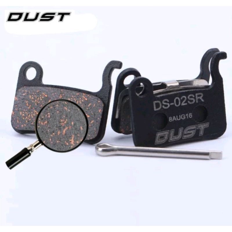 Dust DS-02S Brake Pad Shimano Deore SLX XT LX Saint Kampas Rem Sepeda