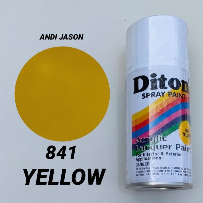 DITON CAT SEMPROT 300CC NO 841 YELLOW