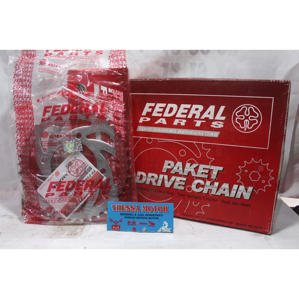 Gear Set Vega ZR Merk Federal Parts (FP-F54P0-VZR-221C)