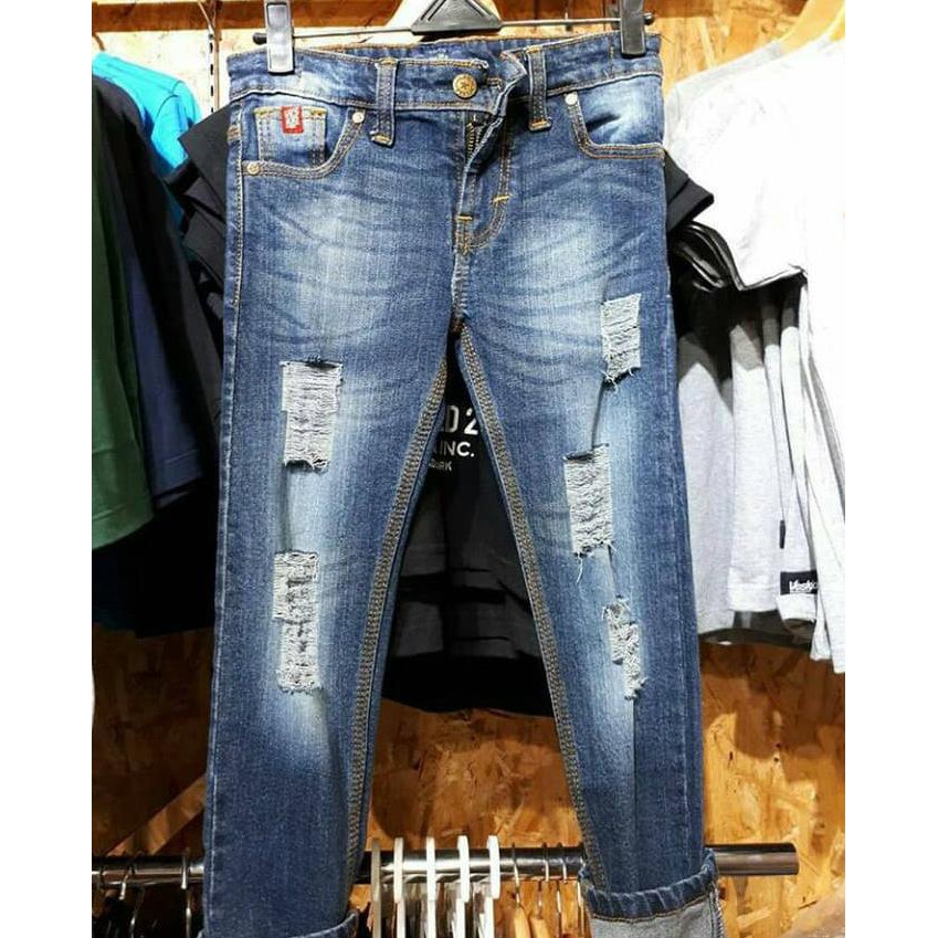 Celana Jeans Anak Perempuan - Jeans Ripped Anak