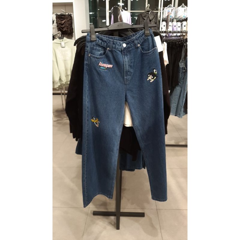 POWER PUFF GIRL CELANA JEANS H&M NEW