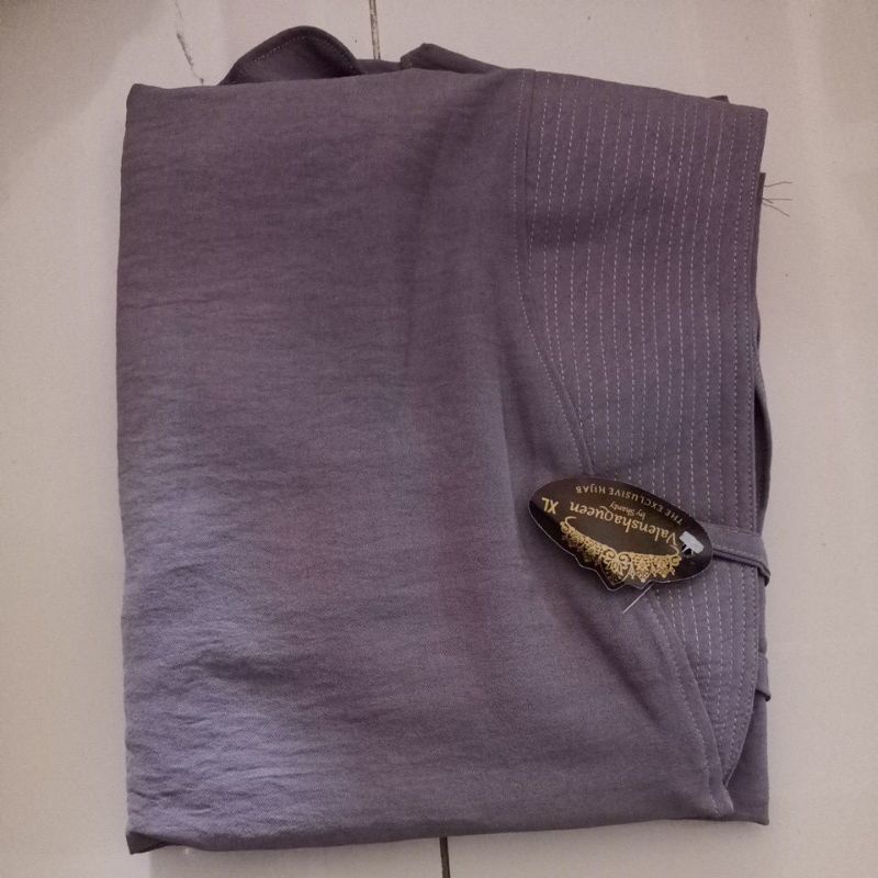 KHIMAR TALI CLARA XL ORIGINAL VALENSHA QUEEN-Dark taro