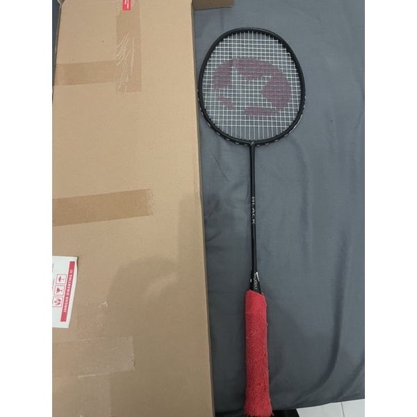 MAXBOLT black racket badminton (preloved)