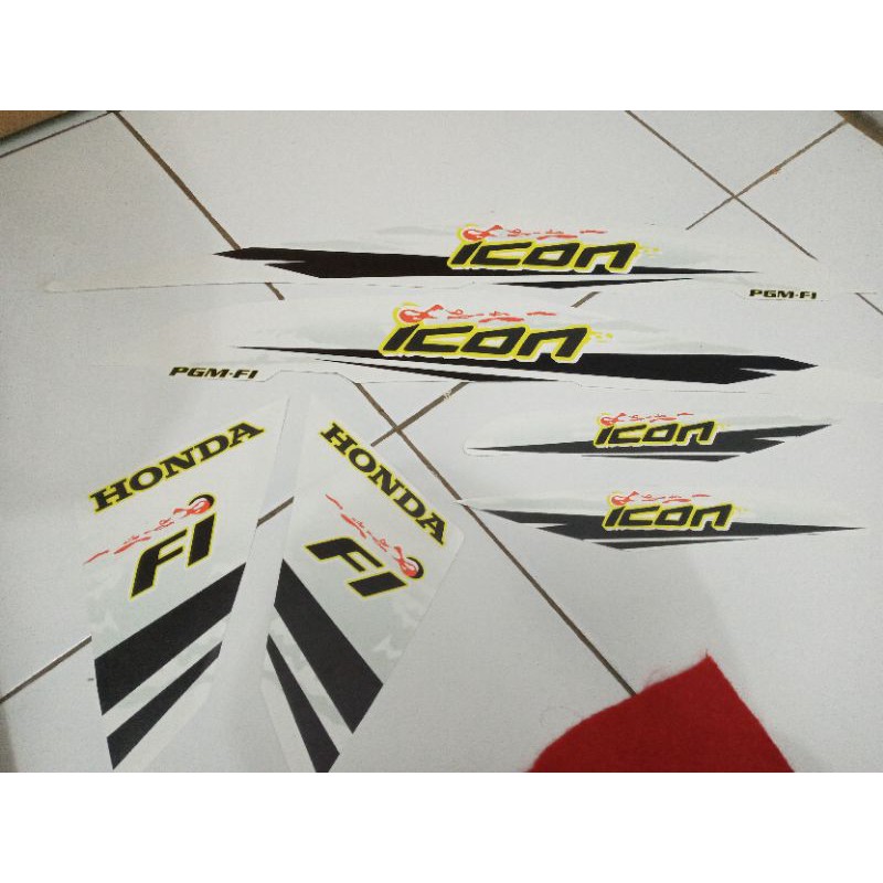 STRIPING ICON SPORT BEAT FI TRANSPARAN UV