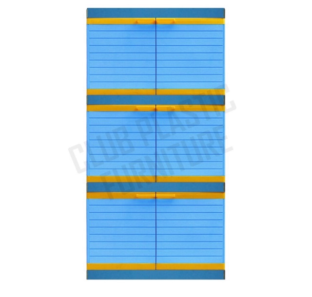 Club Lemari Plastik Susun 3 Mini Premium cwsp (50x42x106cm)