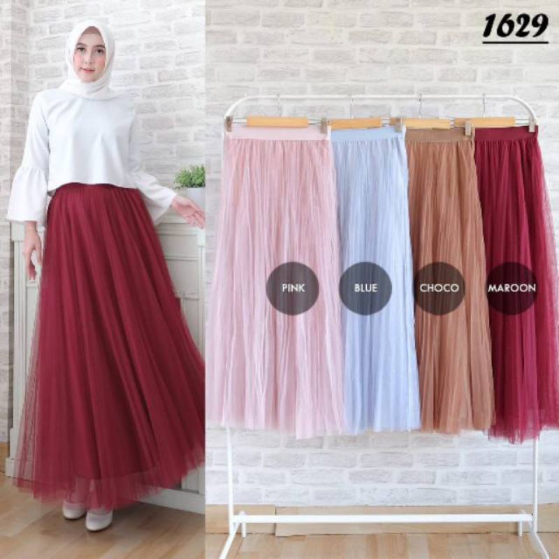 Rok Tutu Polos Premium Rok Wanita Fashion Wanita Rok Premium Terbaru