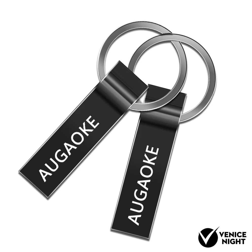 (SF) Augaoke 8 / 16 / 32 / 64 / 128GB Flash Disk USB Plug &amp; Play Portable Bahan Metal Untuk Komputer
