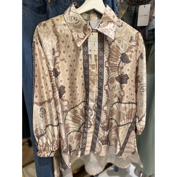 Wearing Klamby Gayatri blouse