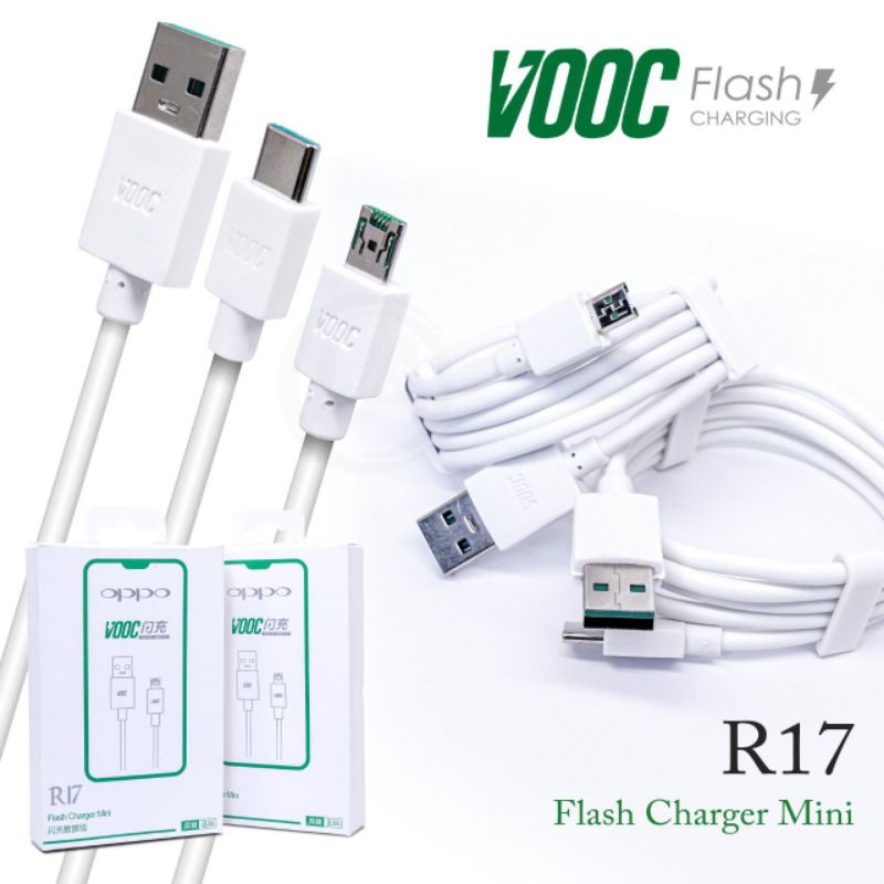 Kabel Data Oppo 4.0A Vooc Fast Charging ●