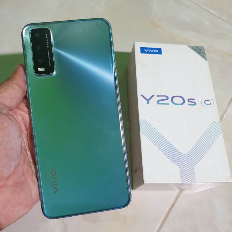 Vivo Y20s 4/128 Ram 4gb Rom 128gb mulus dan lengkap