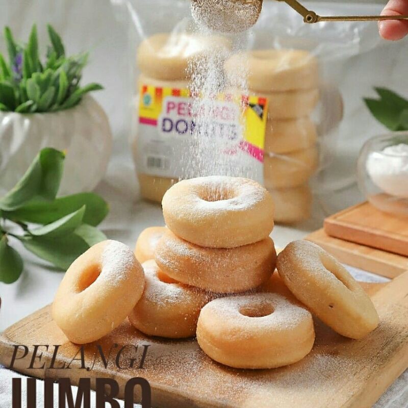 

Donat Kentang Pelangi Jumbo isi 10