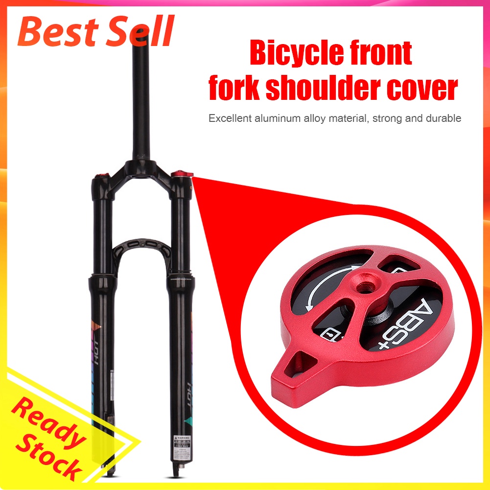 Mountain Bike Fork Suspension Lock Cover Durable Bicycle Front Shoulder Cap