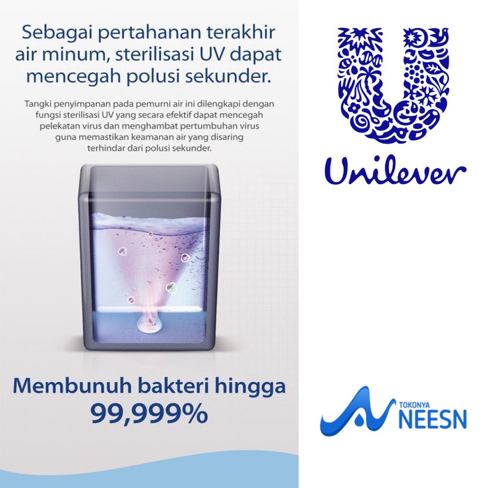 Mesin Reverse Osmosis RO filter 100 GPD UNILEVER PURE IT CR5240