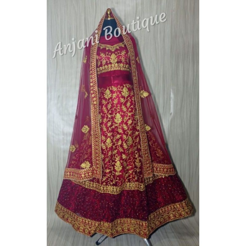 lehengga india cantik sarung pengantin india jodha lengga lehengga pengantin nikah bridal kawin