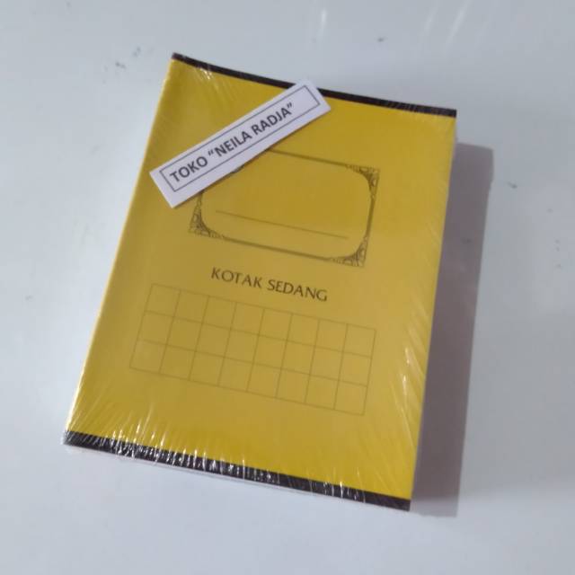 

BUKU TULIS KOTA K SEDANG 38 LEMBAR@4000