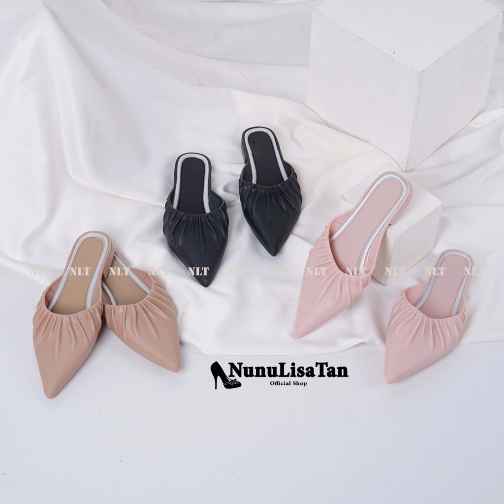 NunuLisaTan - Import High Heels Wanita Jelly 2cm ISYANA/SANDAL JELLY BEAR