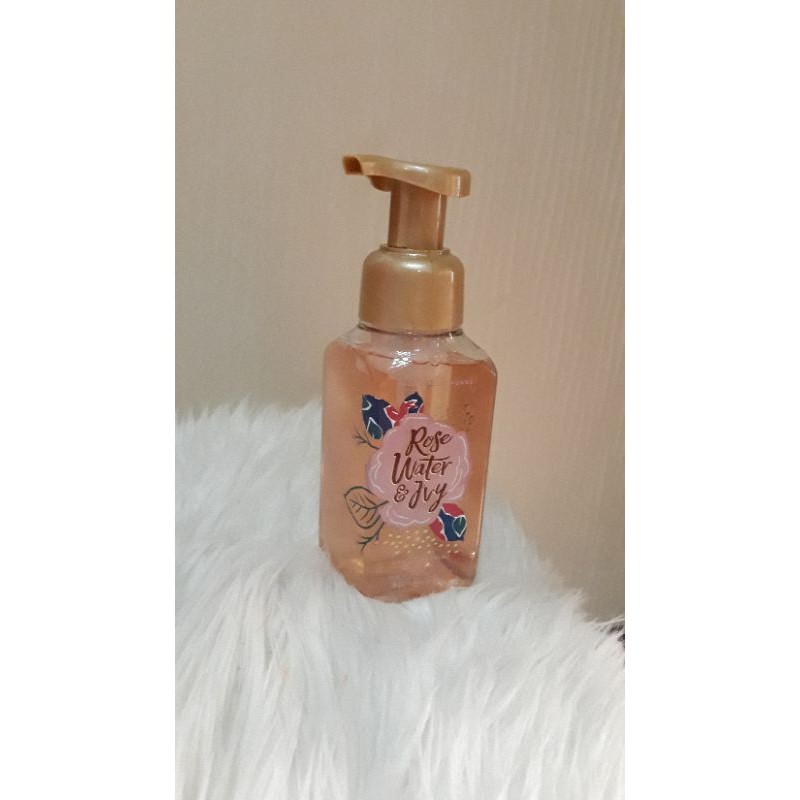 BBW ROSE WATER & IVY HAND SOAP FULL SIZE 259ML