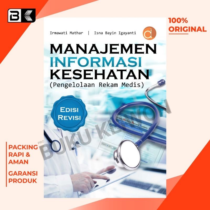 Jual Buku Manajemen Informasi Kesehatan (Pengelolaan Rekam Medis) Edisi ...