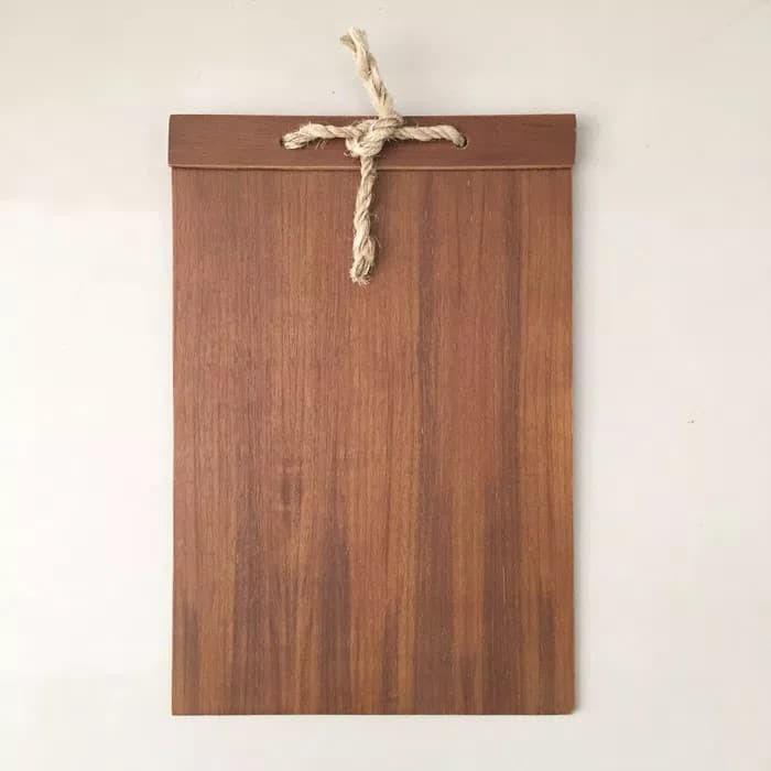

Kertas / Menu Board A4 Cantik Kayu