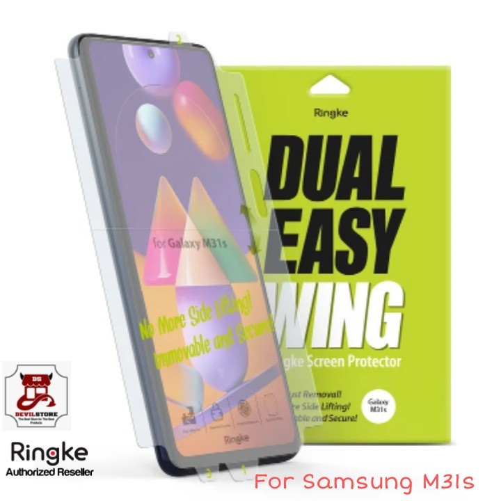 Screen Protector Samsung M31s Ringke Dual Easy Wing Anti Gores M31s