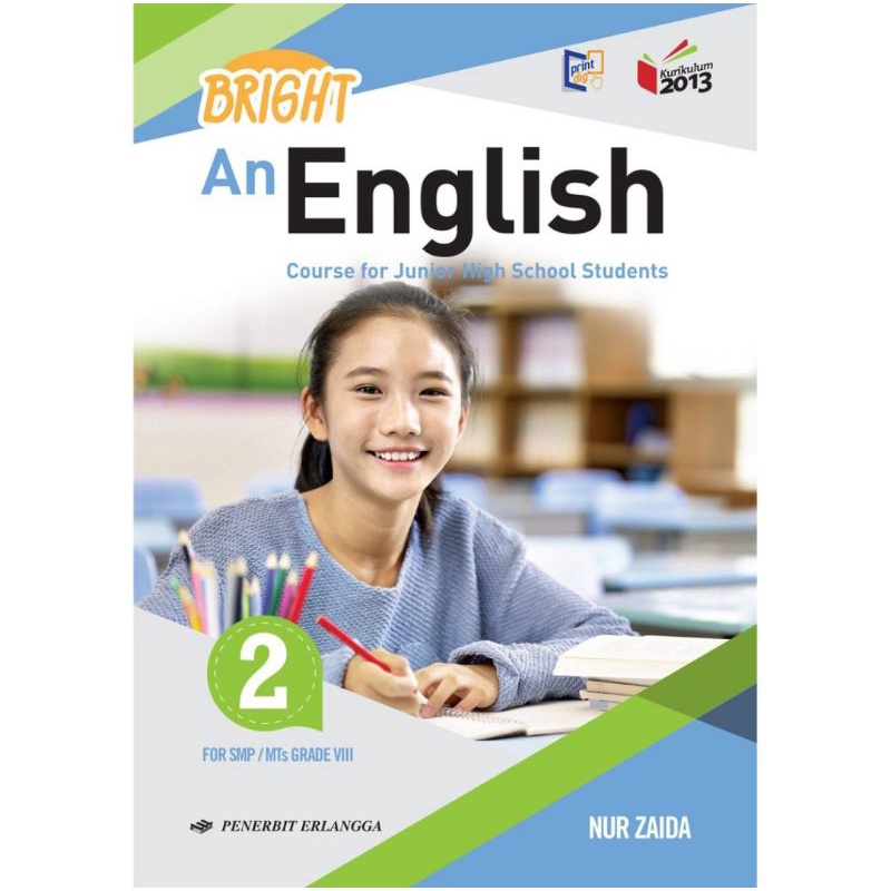 Erlangga - Buku Pelajaran An English kelas 1,2,3 SMP/MTs Kurikulum 2013 Revisi