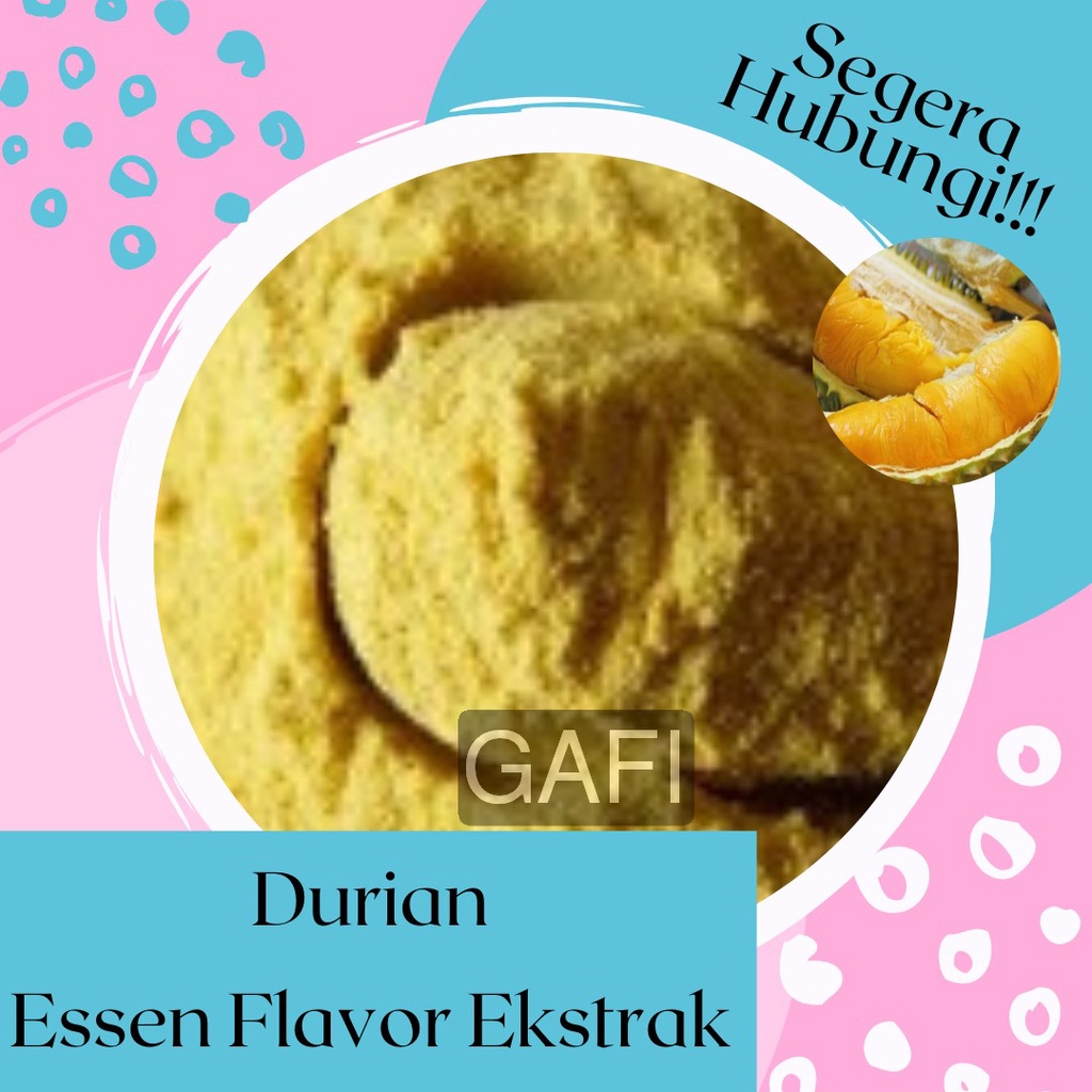 

Bubuk Essen Durian 1/2Kg Tepung Essen Flavor Ekstrak Durian Powder 500Gr Murah Premium Aneka Instan Asli Enak Terbaik Essence Flavour Extract Halal Murni Original No Sugar No Creamer Pabrik Grosir Agen Distributor Toko Reseller Open